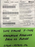 2014 JAGUAR FTYPE F-TYPE OEM NAVIGATION RADIO RECEIVER HEAD UNIT CF6N-18C815-JG