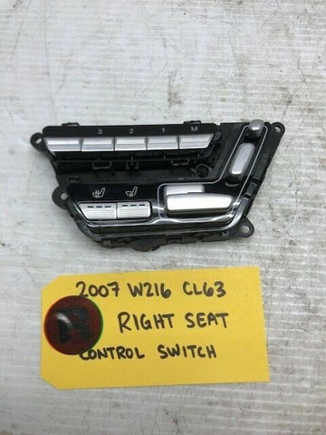 07-13 MERCEDES CL CL600 CL63 CL500 W216 POWER RIGHT SEAT SWITCH A2218707751