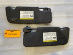 14 FORD MUSTANG 5.0 GT OEM SUNVISORS LEFT RIGHT WITH GARAGE DOOR OPENER 11-14