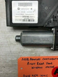 06-08 Bentley Continental Flying Spur RIGHT REAR POWER WINDOW MOTOR 3W5959704C
