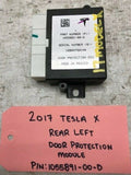 16-19 TESLA MODEL X 100D OEM DOOR PROTECTION ECU CONTROL LR 1055891-00-D 32K