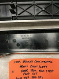 06 07 08 Bentley Flying Spur FACTORY OEM STAINLESS STEEL DOOR JAMB SILL TRIM SET